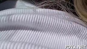 hey barely legal teen slut takes cash for rough pov blowjob and hard fuck