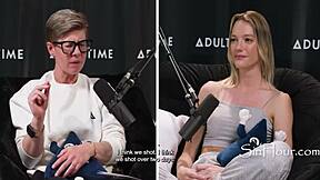 Kenna James freaks as it crawls her neck mid-sex with Bree Mills