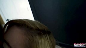 Blonde Hottie Keyton Sucks Cock Teasing Wet Pussy Fuck