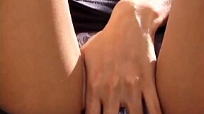 Classy asian milf's lingerie tease turns into solo ecstasy