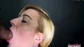 Blonde Hottie Keyton Sucks Cock Teasing Wet Pussy Fuck