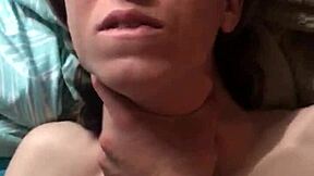 Pigtails Milf Wife's Deep Bj Leads to Intense Doggy Fuck