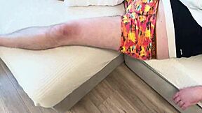 Stepmom Mistakes Stepson for Hubby and Swallows His Cum Load!