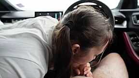 hey this cab driver caught me fingering myself outside and just railed me hard