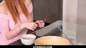 Milf Fucks Petite Stepdaughter To Orgasm!