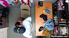 will bent over teen ride cop cock to escape shoplifting bust?