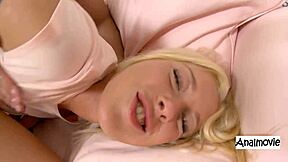 retro russian milisse fingers ass deep then gapes wide in atm doggy spooning cum😈🍑💦