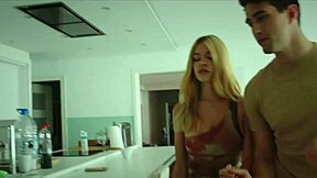 russian babe endures rough gangbang with double penetration and massive cumshot