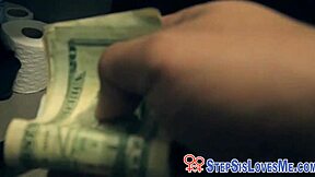 who wouldn't facialize this cute brunette teen stepsis after fingering her?