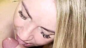 wanna make stepson happy blowjob then fuck mommy's wet pussy lingerie huge tits