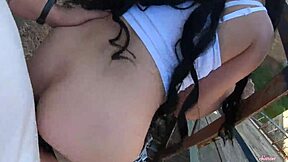 wow pawg teen 18+ craves that risky outdoor fuck with huge cock!