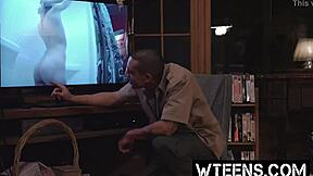 Petite Blonde Creampied Rough in Haunted House Shower by Freaky Cock