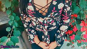 Horny milf takes cash for public creampie cowgirl outdoor street fuck