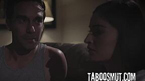 18yo virgin brunette teen craves stepuncle's tongue on her pussy first