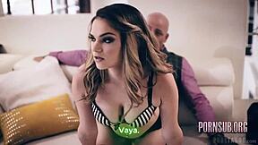 hijastra caught stripping seduces with taboo milf creampie tease