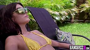 Lulu Chu Swallows Cum Tan From Friend's Husband After Wild Ride