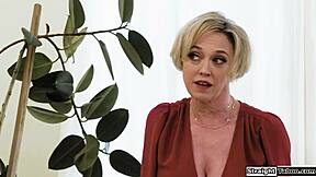 hubby only cums watching stepmom milk his monster cock