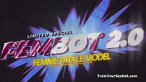 femdom fembot tries 69 fun with owner