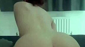 Horny American Exchange Student Fingers Squirt Orgasm In Girlfriend POV Webcam Solo