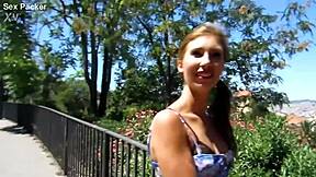 Skinny Latina Stretches Tight Holes on Monster Cock Facial Cumshot