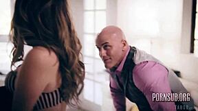 hijastra caught stripping seduces with taboo milf creampie tease