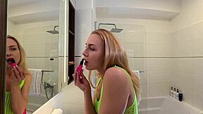 Raver Girl Flashes Hairy Pussy and Ass