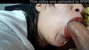 i love sucking this cute mexican petite girl's cock
