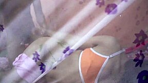 Desi indian college girl rides boyfriend cowgirl in hostel with dirty foreplay moans