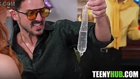 hey check out elise london's wild breeding party with juan largo peter fitzwell and tony marzo