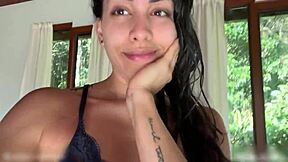 Vlog Beach Day Brazil Fablazed Bimbo Brunette Huge Tits