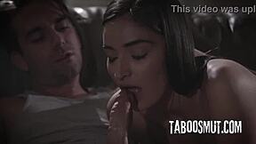 18yo virgin brunette teen craves stepuncle's tongue on her pussy first