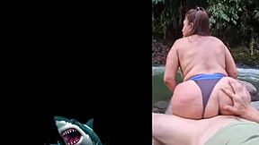 Venezuelan stepmom raw riverside fuck