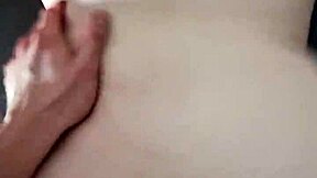 thick german bbw teen bent over doggy fucked rough then cum-covered again!