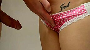 Cum dripping satin panties teen riding compilation
