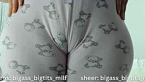 check my juicy colombian cameltoe, those big pussy lips begging for a fat cock stretch