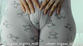 check my juicy colombian cameltoe, those big pussy lips begging for a fat cock stretch