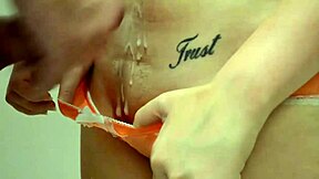 Cum dripping satin panties teen riding compilation