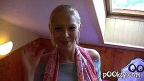 french teen karol begs for that doggystyle pounding