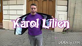 french teen karol begs for that doggystyle pounding