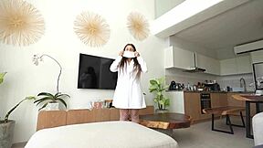 nurse milf rips clothes for patient's monster cock missionary to doggy