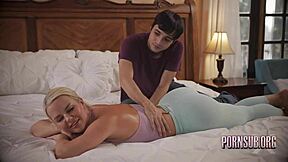 seducing hot latina stepmom for taboo creampie play sub español