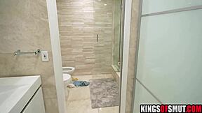 caught peeping stepson fucks tattooed stepmom's wet pussy now!