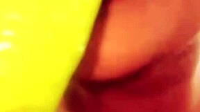 Chubby Indian milf gags on monster cock face fuck cumshot