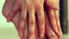 wanna watch this cute brunette teen grope her tits in the mirror?