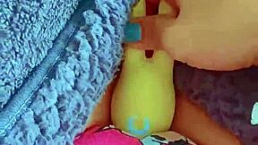 tiny latina college teen vibes wet pussy first time