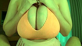 passionate pov tittyfuck on my huge wet bouncing boobs until hands-free cum lilykoti 💦😍