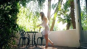 mellanie monroe 18yo teen rides old monster cock