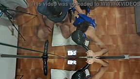 Milf craves cock while teasing with dildo