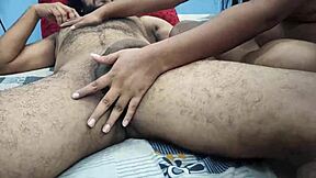 Busty desi bhabhi milked hard then pussy pounded by milkman