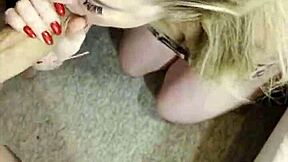 Craving Step Son's Big Cock Suck in Bedroom?